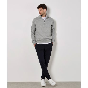 KK335 Regular Fit 1/4 Zip Sweatshirt