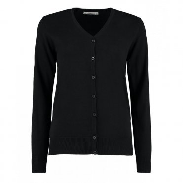 KK354 Women's Arundel V-Neck Cardigan Long Sleeve (Classic Fit)
