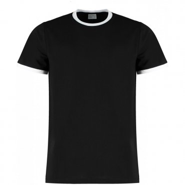 KK508 Fashion Fit Ringer Tee
