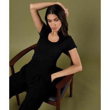 KK755 Women's Corporate Top Keyhole Neck (Regular Fit)