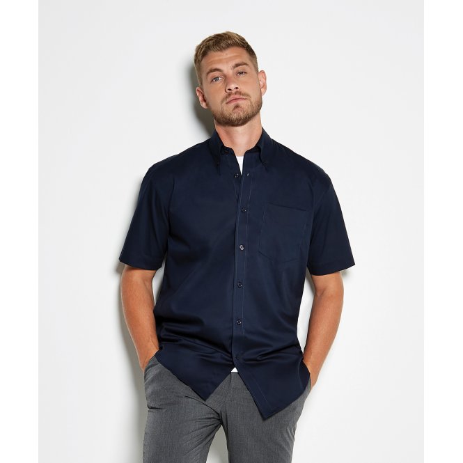 Kustom Kit KK109 Corporate Oxford Shirt Short Sleeve (Classic Fit)