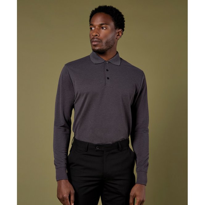 Kustom Kit KK430 Pique Polo Long-Sleeved (Classic Fit)