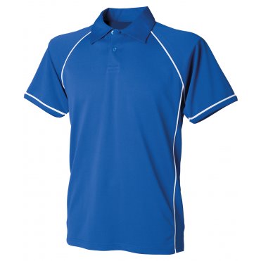 LV372 Children's Piped Performance Polo