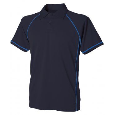 LV372 Children's Piped Performance Polo