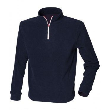 LV570 1/4 Zip Long Sleeve Fleece Piped