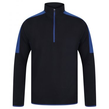 LV571 1/4 Zip Mid-Layer With Contrast Panelling