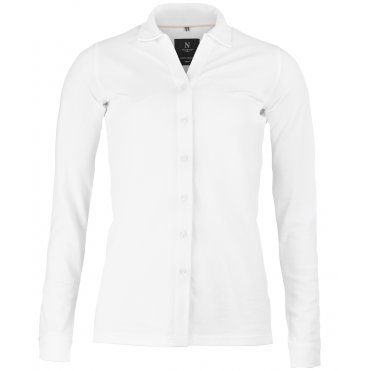 N103F Women's Kingston Stretch Deluxe Pique Shirt