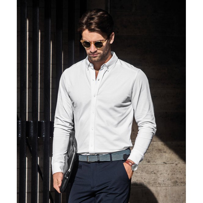 Nimbus N103M Kingston Stretch Deluxe Pique Shirt