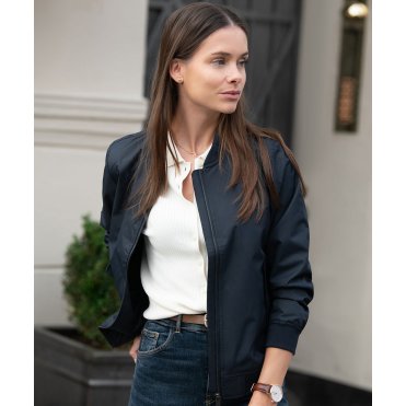N117F Women's Bleecker Authentic Bomber Jacket
