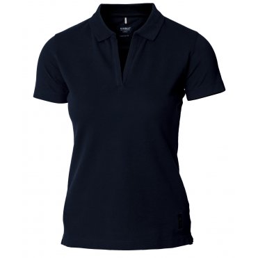 NB52F Women's Harvard V-Neck Stretch Deluxe Polo