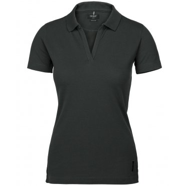 NB52F Women's Harvard V-Neck Stretch Deluxe Polo