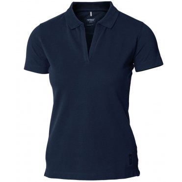 NB52F Women's Harvard V-Neck Stretch Deluxe Polo