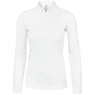 NB71F Women's Carlington Deluxe Long Sleeve Polo