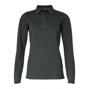 NB71F Women's Carlington Deluxe Long Sleeve Polo