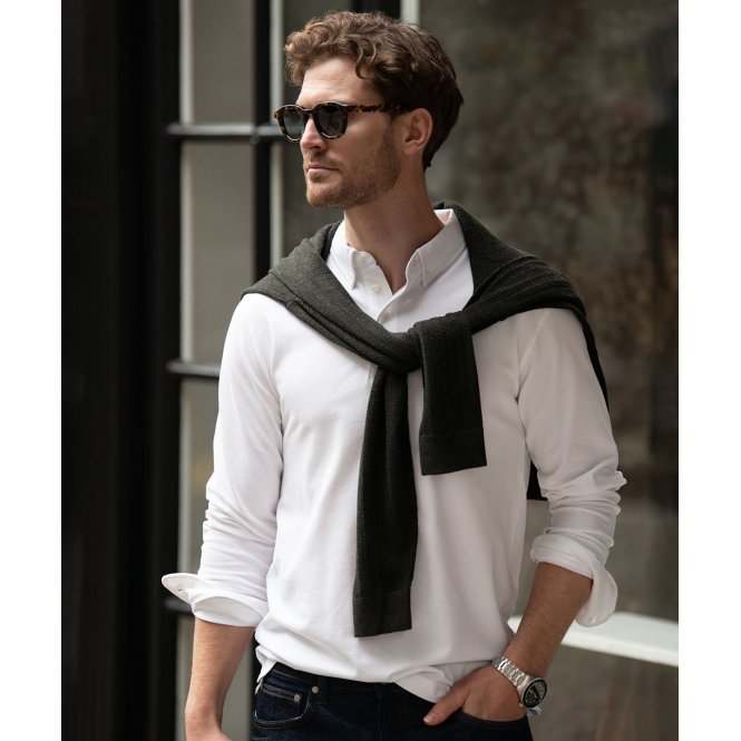 Nimbus NB71M Carlington Deluxe Long Sleeve Polo