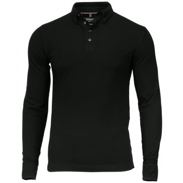 NB71M Carlington Deluxe Long Sleeve Polo