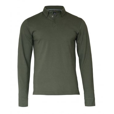 NB71M Carlington Deluxe Long Sleeve Polo