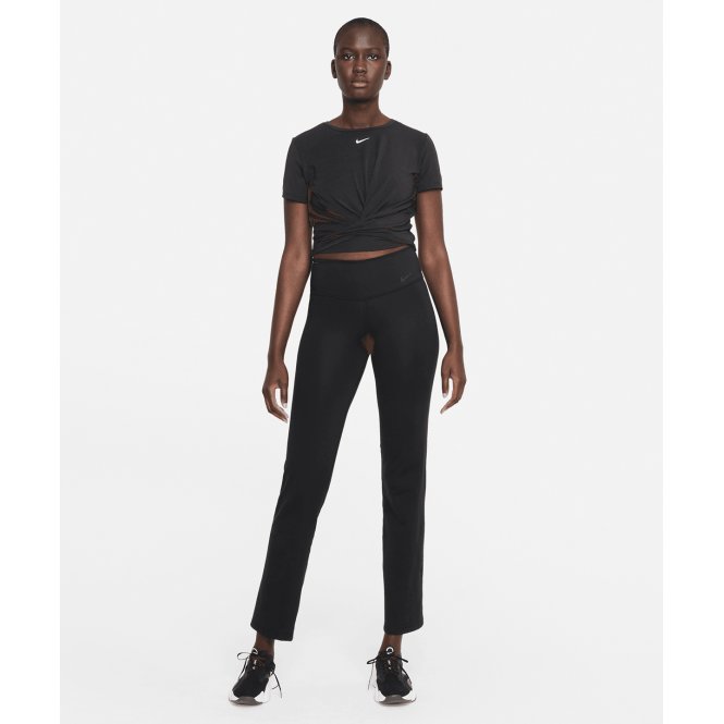 Nike NK374 Women's  One Luxe Dri-Fit Short Sleeve Standard Twist Top