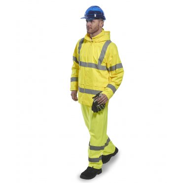 PW011 Hi-Visibility Rain Jacket (H440)