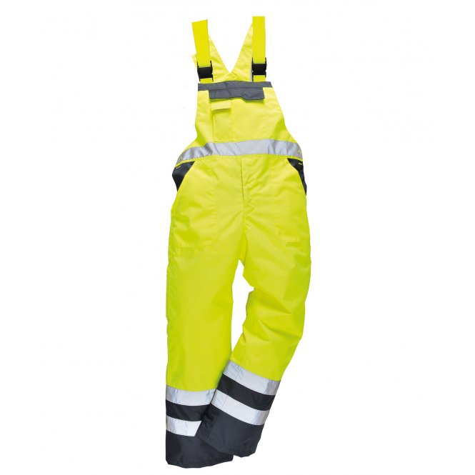 Portwest PW061 Contrast Bib And Brace Unlined (S488)