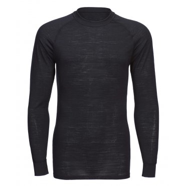 PW182 Merino Wool Crew Neck Long Sleeve Top