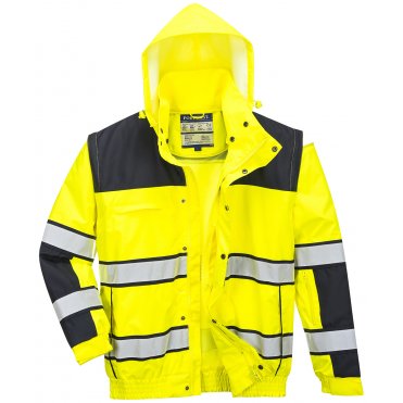 PW332 Hi-Visibility Classic Bomber Jacket (C466)
