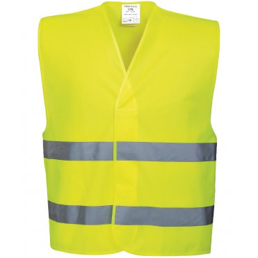 PW333 Hi-Visibility Two-Band Vest (C474)