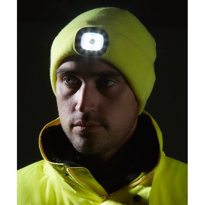Portwest PW360 Beanie Led Headlight Usb Rechargeable (B029)