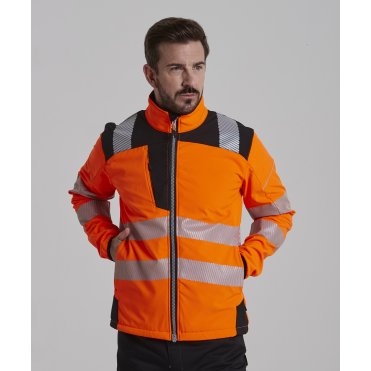PW366 Pw3 Hi-Visibility Softshell Jacket (T402)