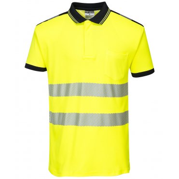PW368 Pw3 Hi-Visibility Polo Shirt (T180)