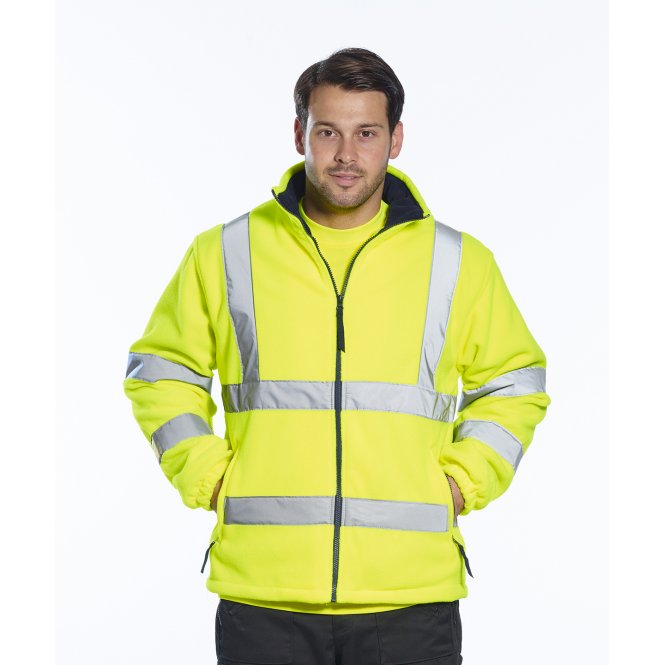Portwest PW963 Hi-Visibility Mesh-Lined Fleece (F300)