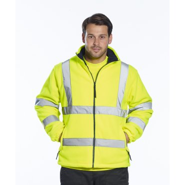 PW963 Hi-Visibility Mesh-Lined Fleece (F300)
