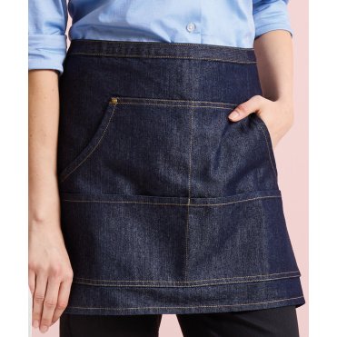 PR125 Jeans Stitch Denim Waist Apron