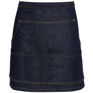 PR125 Jeans Stitch Denim Waist Apron