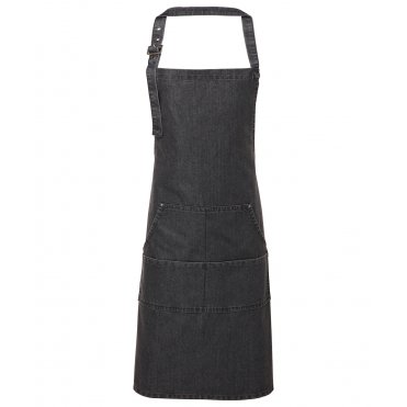 PR126 Jeans Stitch Bib Apron