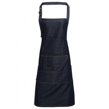 PR126 Jeans Stitch Bib Apron
