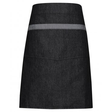 PR128 Domain Contrast Denim Waist Apron
