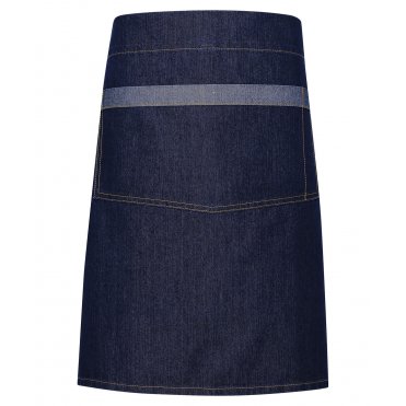 PR128 Domain Contrast Denim Waist Apron