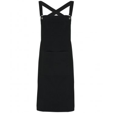 PR129 Cross Back Barista Bib Apron