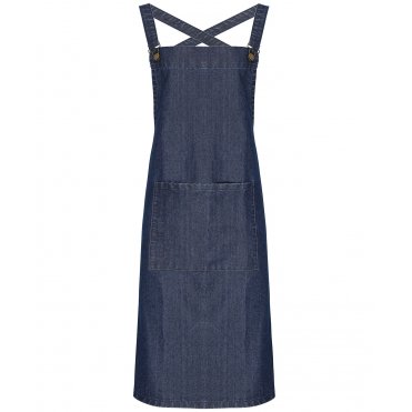PR129 Cross Back Barista Bib Apron