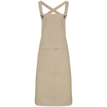PR129 Cross Back Barista Bib Apron
