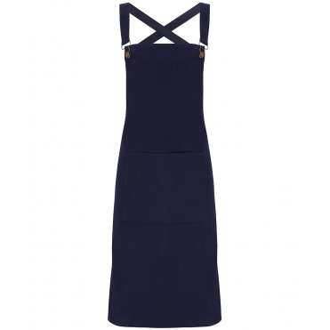 PR129 Cross Back Barista Bib Apron