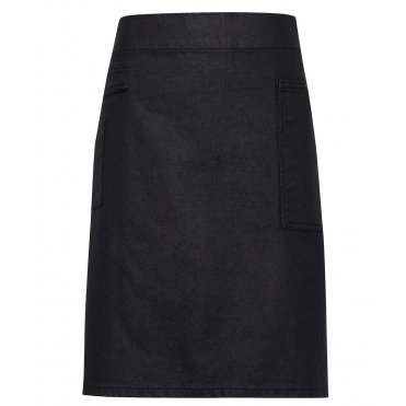 PR135 Division Waxed-Look Denim Waist Apron