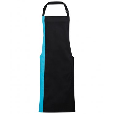 PR162 Contrast Bib Apron