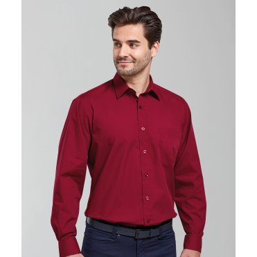 PR200 Long Sleeve Poplin Shirt
