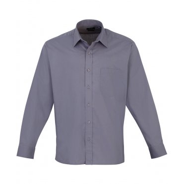 PR200 Long Sleeve Poplin Shirt