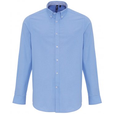 PR238 Cotton-Rich Oxford Stripes Shirt