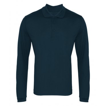 PR617 Long Sleeve Coolchecker Pique Polo