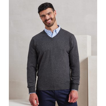 PR694 V-Neck Knitted Sweater