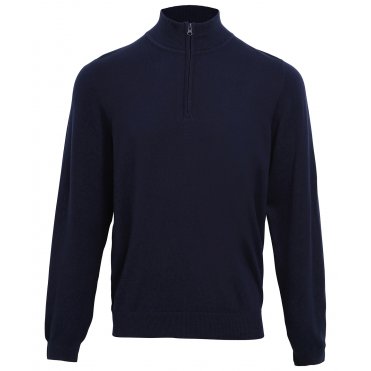 PR695 1/4 Zip Knitted Sweater